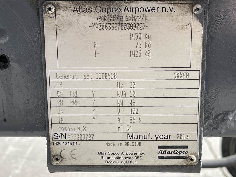 Atlas-Copco QAX 60 - Generator set: picture 5