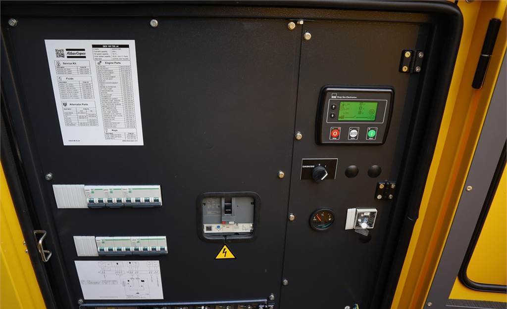 Generator set Atlas Copco QES 105 JD S3A ESF Valid inspection, *Guarantee! D: picture 9