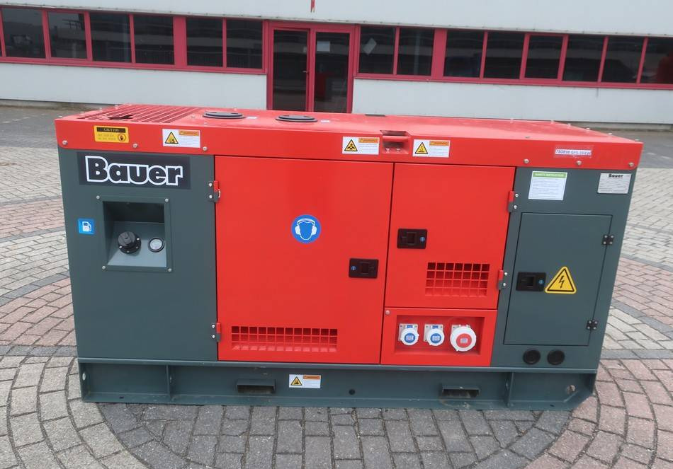 Bauer GFS-16KW 20KVA ATS Diesel Generator 400/230V NEW  - Generator set: picture 1