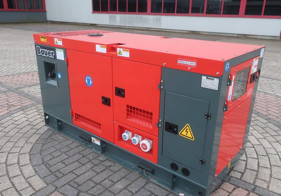 Bauer GFS-40KW ATS 50KVA Diesel Generator 400/230V  - Generator set: picture 5