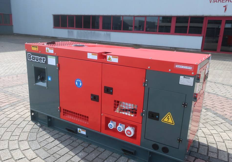Bauer GFS-40KW Diesel Generator 50KVA ATS 400/230V NEW  - Generator set: picture 5