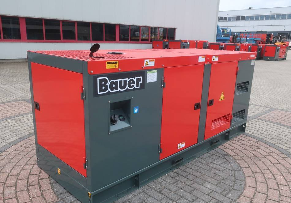 Bauer GFS-90KW Diesel Generator 112KVA ATS 400/230V NEW  - Generator set: picture 2