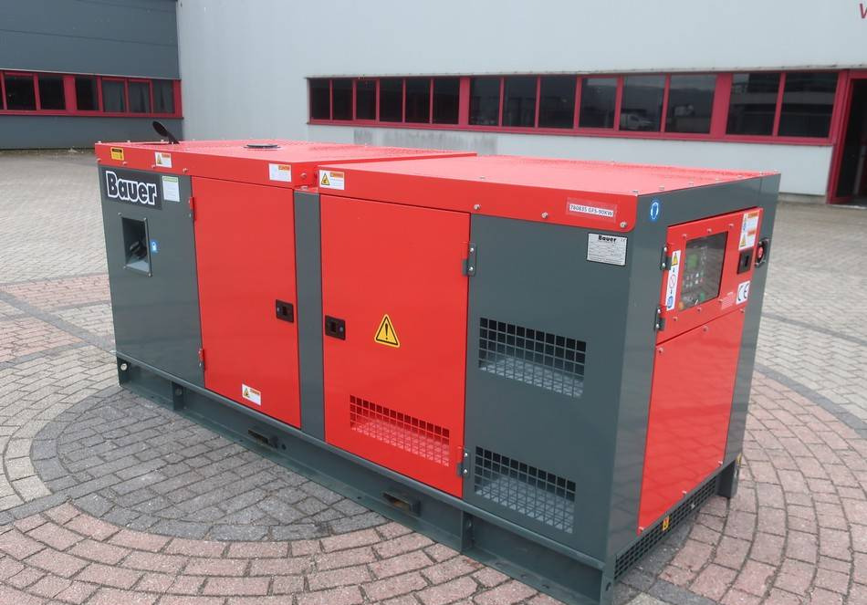 Bauer GFS-90KW Diesel Generator 112KVA ATS 400/230V NEW  - Generator set: picture 5