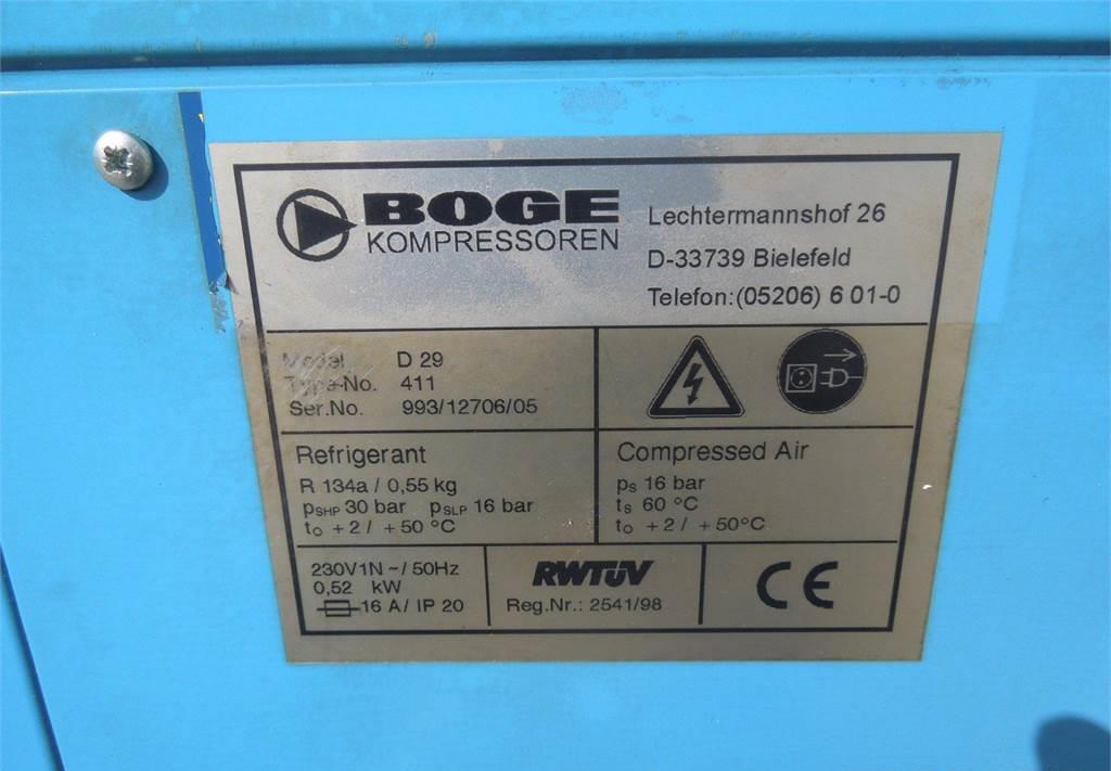 Boge OSUSZACZ ZIĘBNICZY 2,90M3/MIN  - Air compressor: picture 2