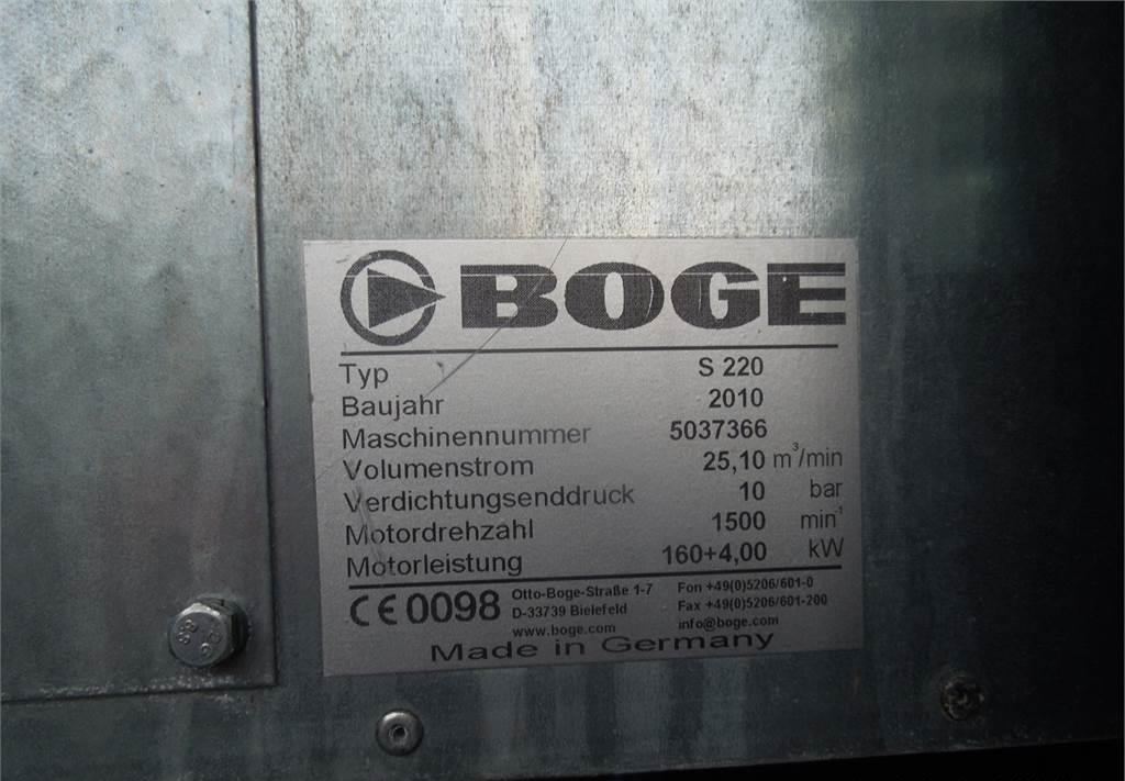 Boge SPRĘŻARKA ŚRUBOWA S220 160KW 2010R !!!  - Air compressor: picture 4