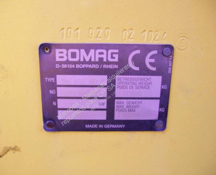 Bomag BW 161 AD-4 - Road roller: picture 3
