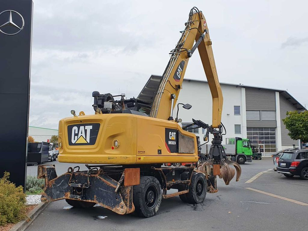 Wheel excavator CAT MH3024 inkl. Greifer / 2018 / 9.424h: picture 6
