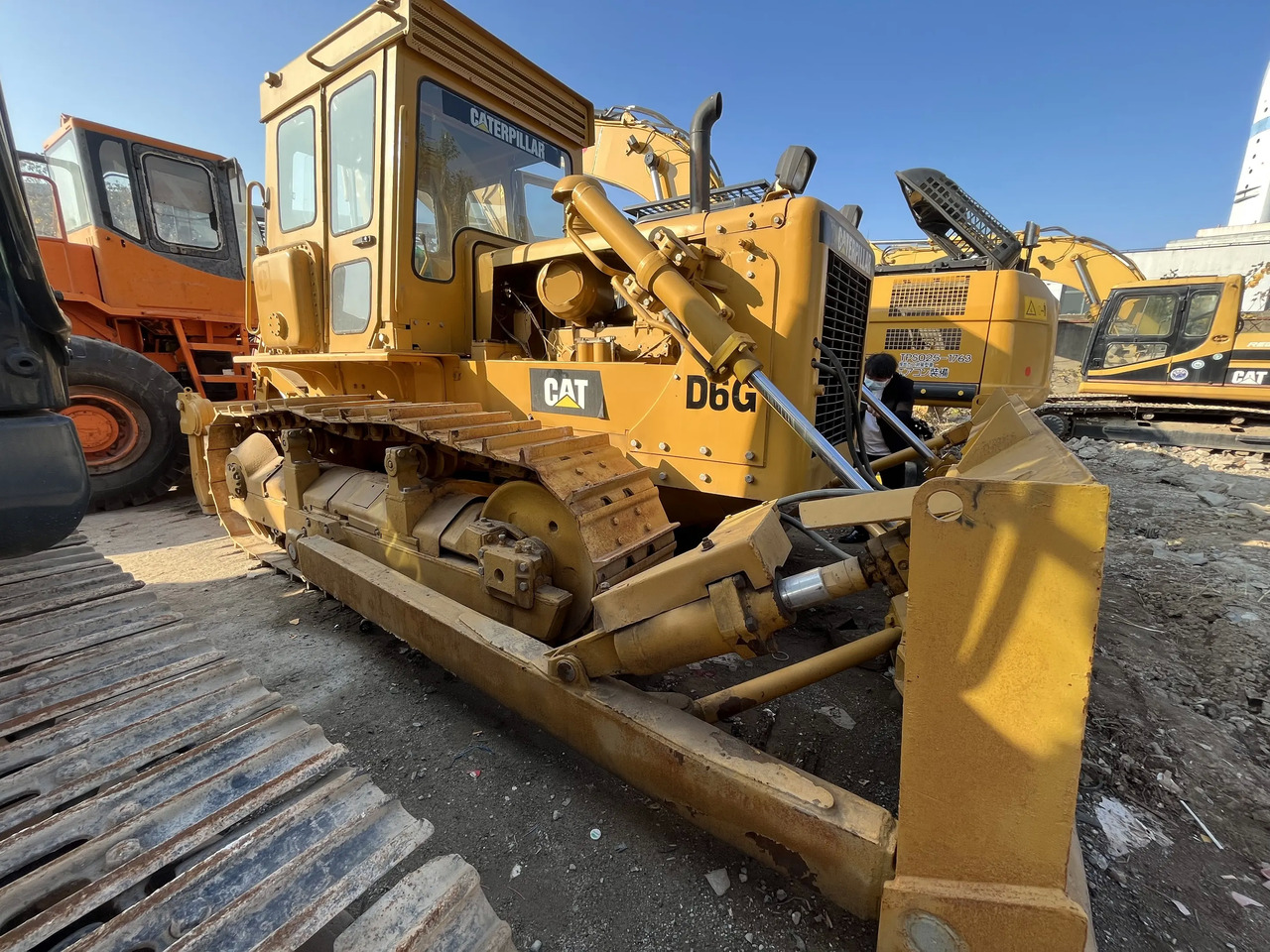 CAT used bulldozer D6G secondhand machine D6G D7G D8R used bulldozer  cheap price for sale - Bulldozer: picture 3