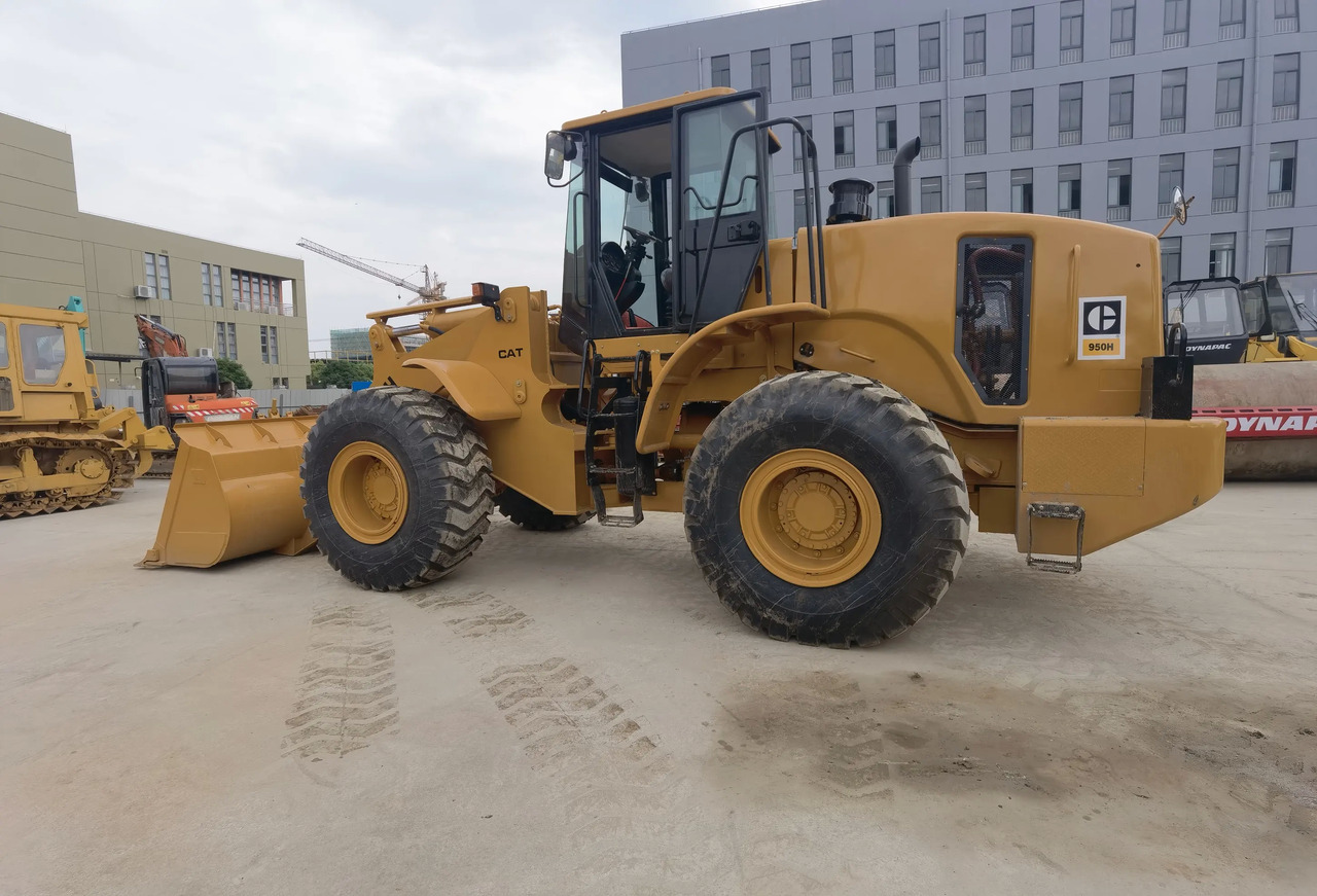 CAT used wheel loader 950H 966H secondhand machine 950H 966H wheel loader cheap price for sale - Wheel loader: picture 4