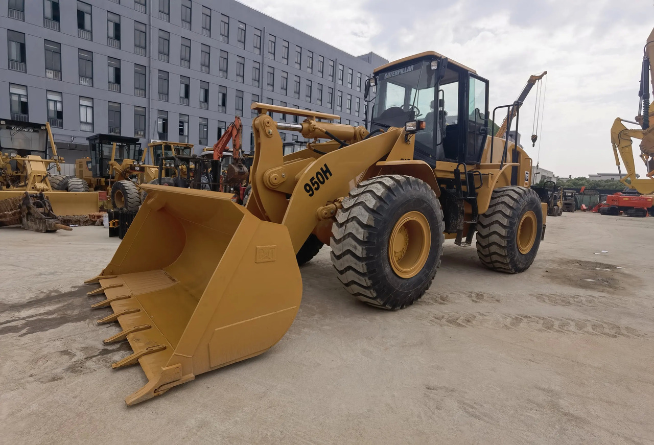 CAT used wheel loader 950H 966H secondhand machine 950H 966H wheel loader cheap price for sale - Wheel loader: picture 3