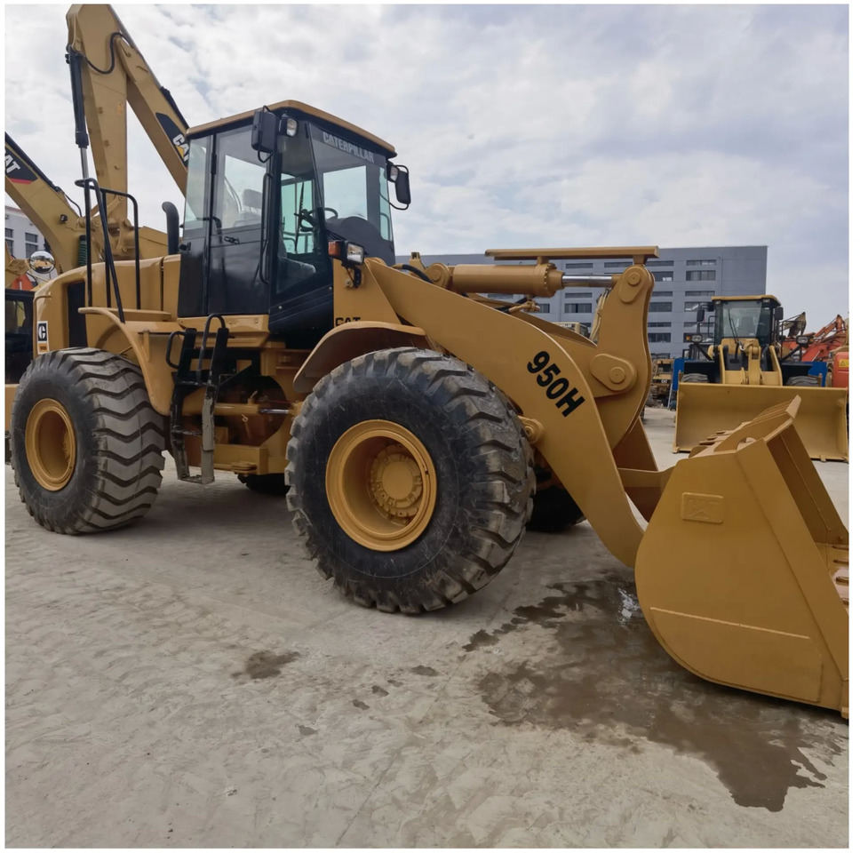 CAT used wheel loader 950h 966h cheap price wheel loader CAT secondhand machine used wheel loader - Wheel loader: picture 1