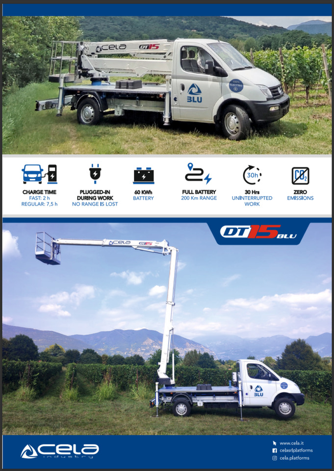 CELA DT15 - Truck mounted aerial platform: picture 4