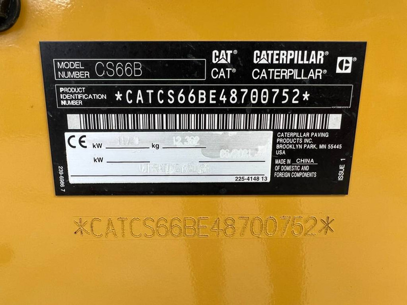 Roller Cat CS66B - CE Certified / Low Hours / Padfoot: picture 16