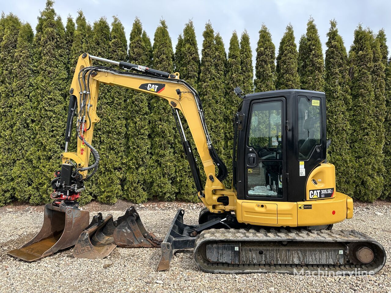Caterpillar 305.5 E2 CR - Mini excavator: picture 2