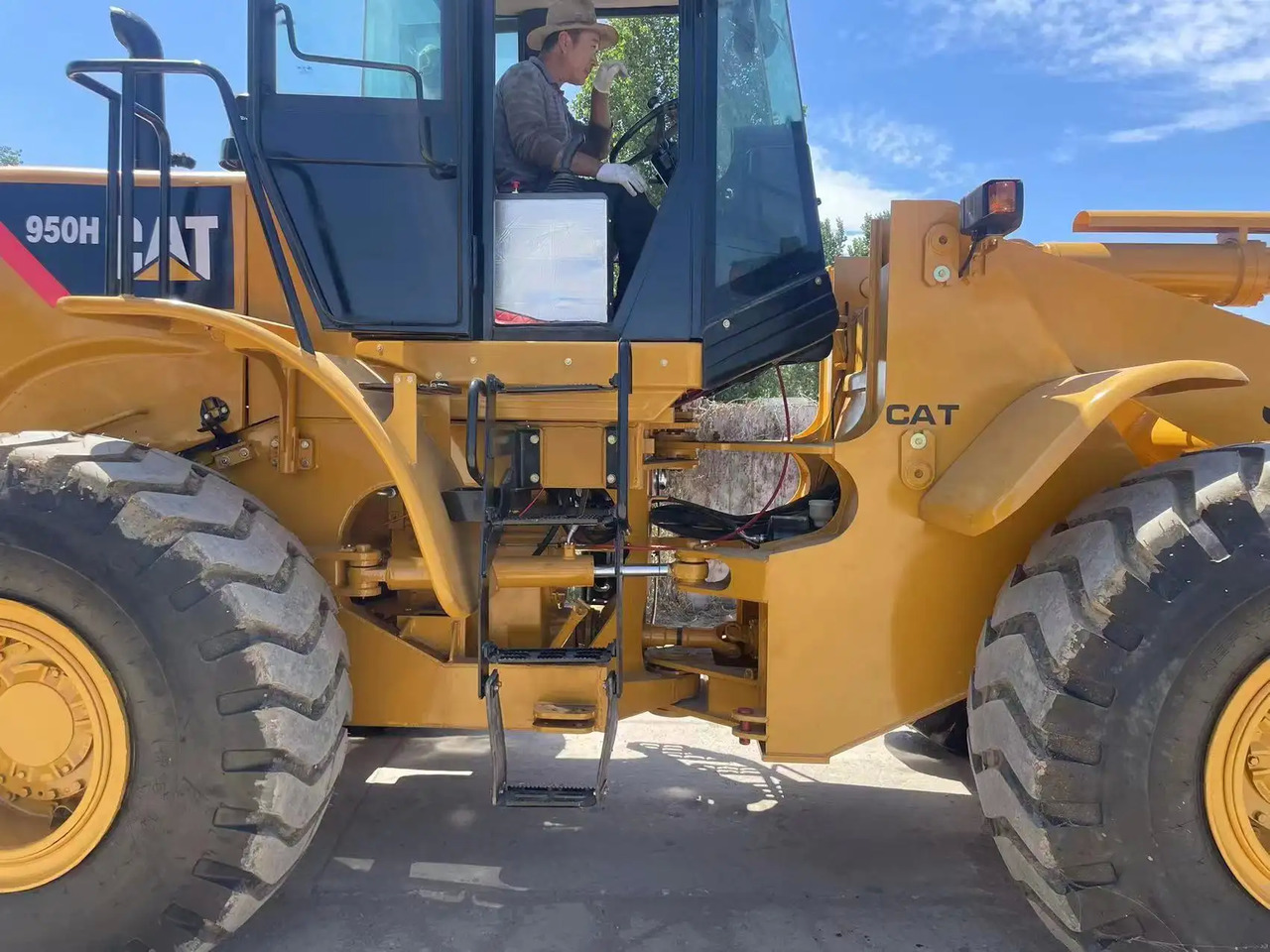 Caterpillar 950H Used Front End Loader Cheap Price Quality Used Wheel Loaders from CAT 950H - Wheel loader: picture 5