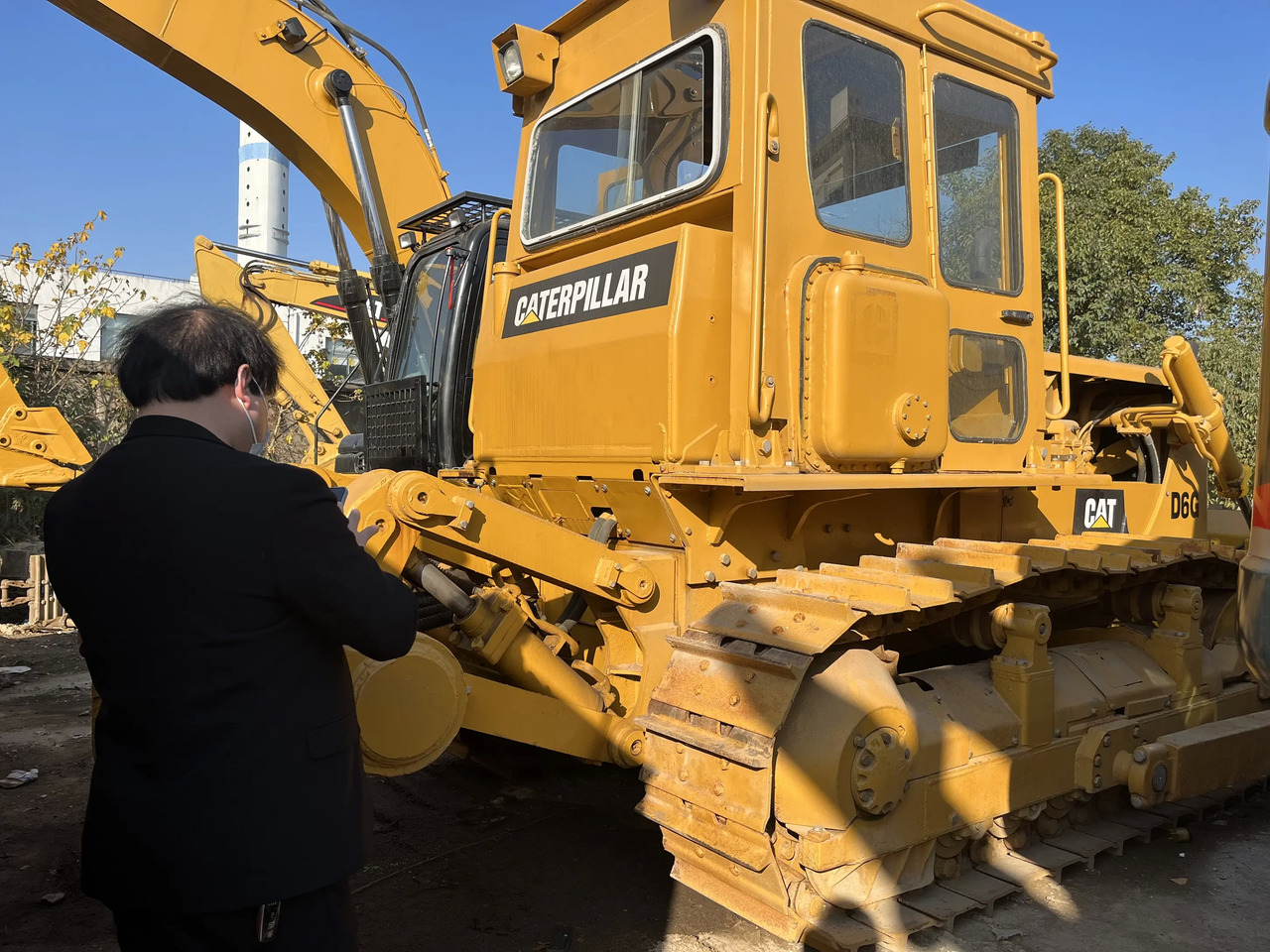 Caterpillar used bulldozer D6G D6R D7G D7R CAT bulldozer secondhand machine cheap price for sale - Bulldozer: picture 4