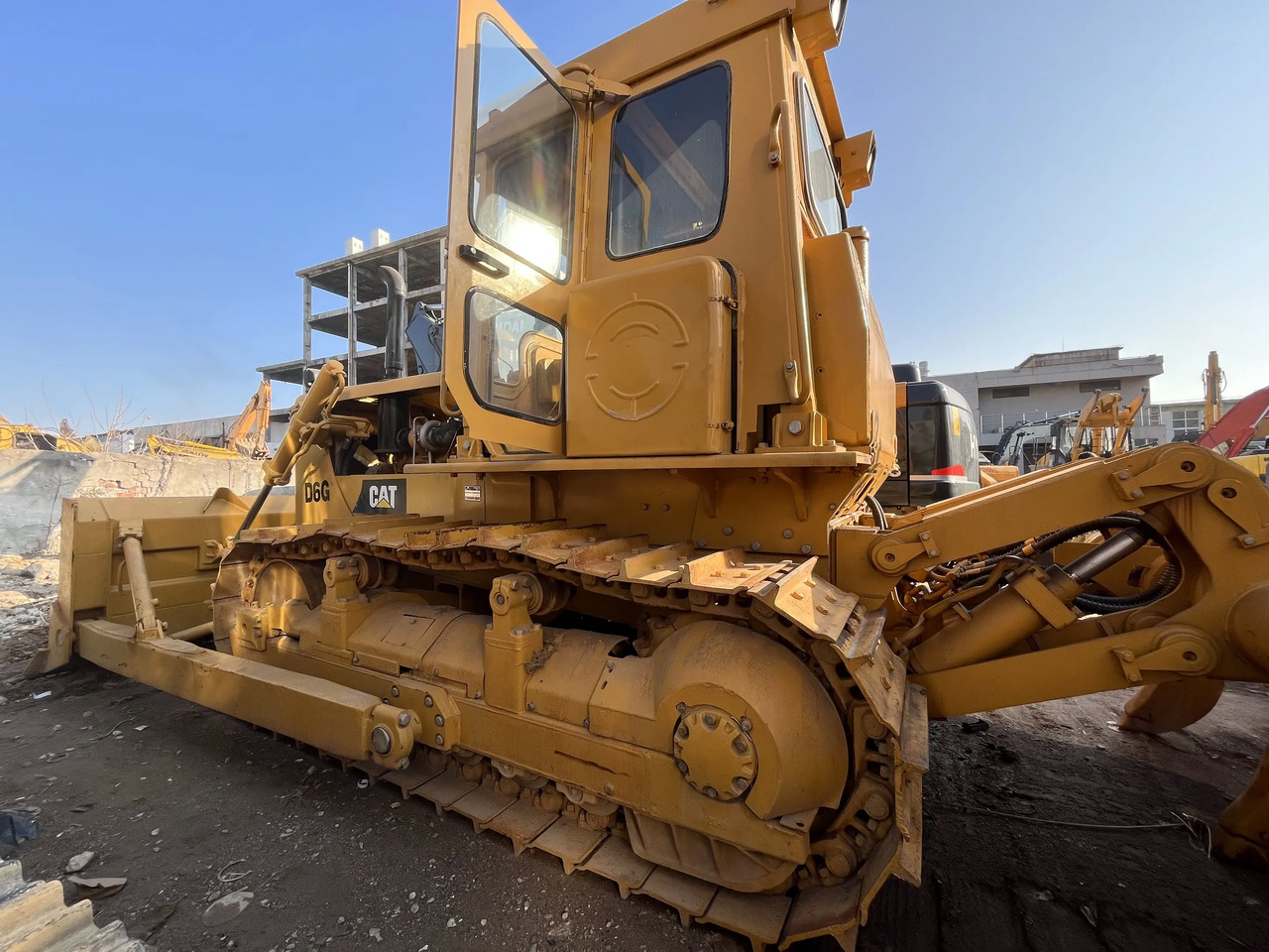Caterpillar used bulldozer D6G D6R D7G D7R CAT bulldozer secondhand machine cheap price for sale - Bulldozer: picture 5