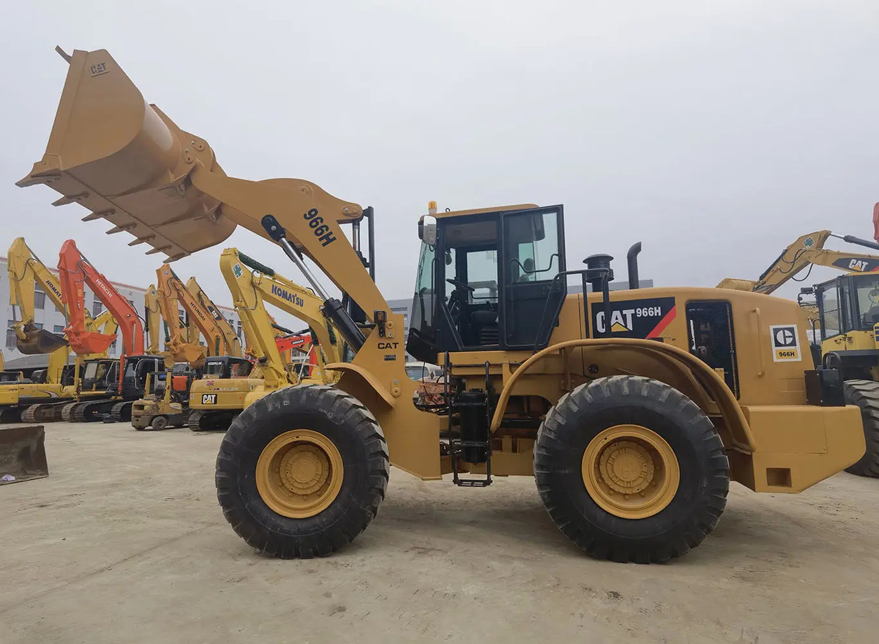 Cheap price Used Japan Front wheel loaders Cat 966H caterpillar 966H wheel loader - Wheel loader: picture 5