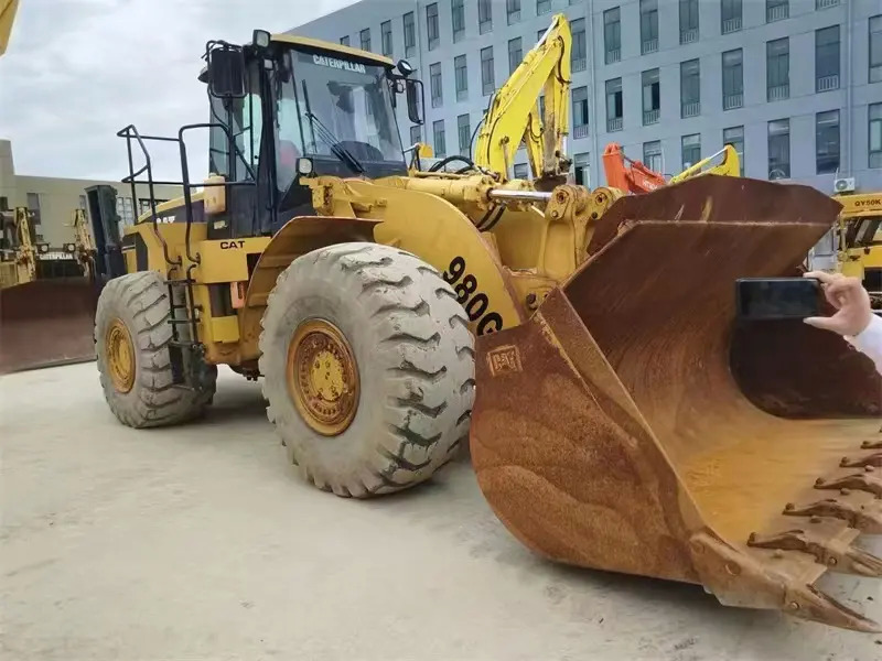 Cheap price used Wheel front loader cat 980g Wheel loader caterpillar front loader - Wheel loader: picture 3