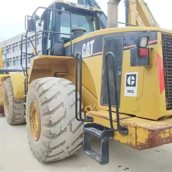 Cheap price used Wheel front loader cat 980g Wheel loader caterpillar front loader - Wheel loader: picture 1