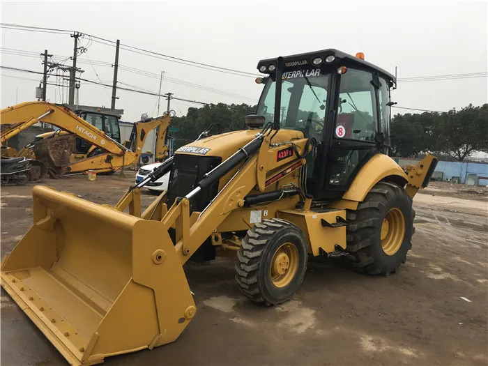 Cheap used cat 420e 420f backhoe loader used backhoes cat 420f tractor backhoe loader - Backhoe loader: picture 2