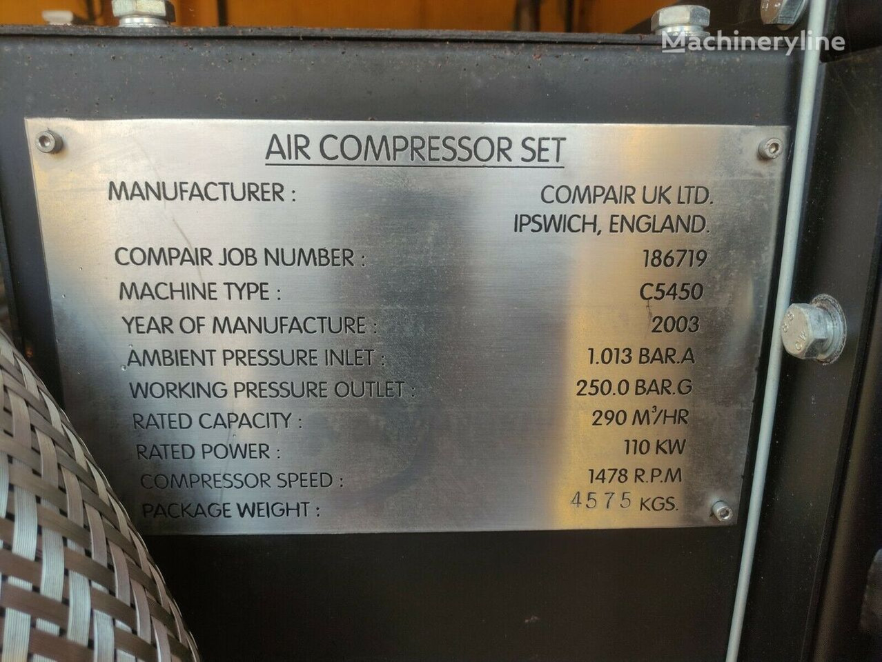 Air compressor CompAir REAVELL H5450: picture 8