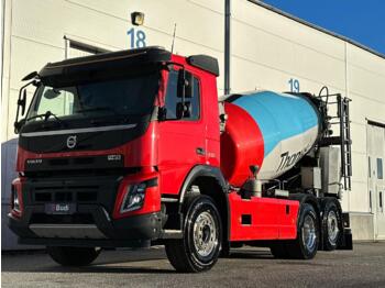 Concrete mixer truck Betongbil Volvo FMX 330 6x2 | Saraka byggnation | 2017 | Endast 139100km