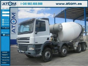 DAF CF85.430 8X4 - Concrete mixer truck