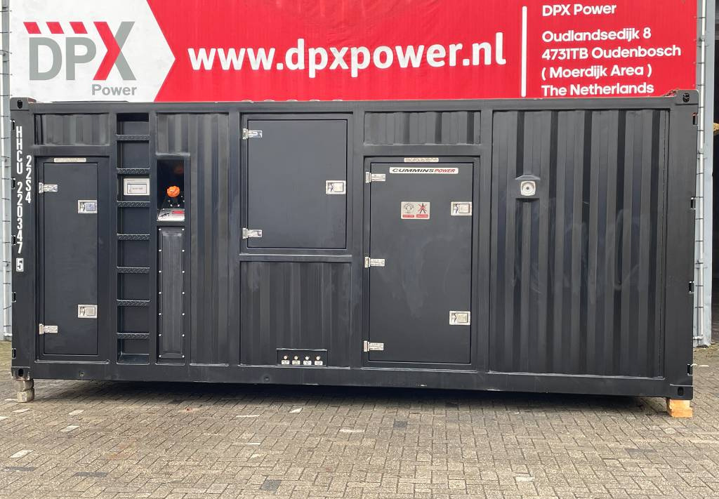 Cummins KTA50GS8 - 1.675 kVA Generator - DPX-18821  - Generator set: picture 1