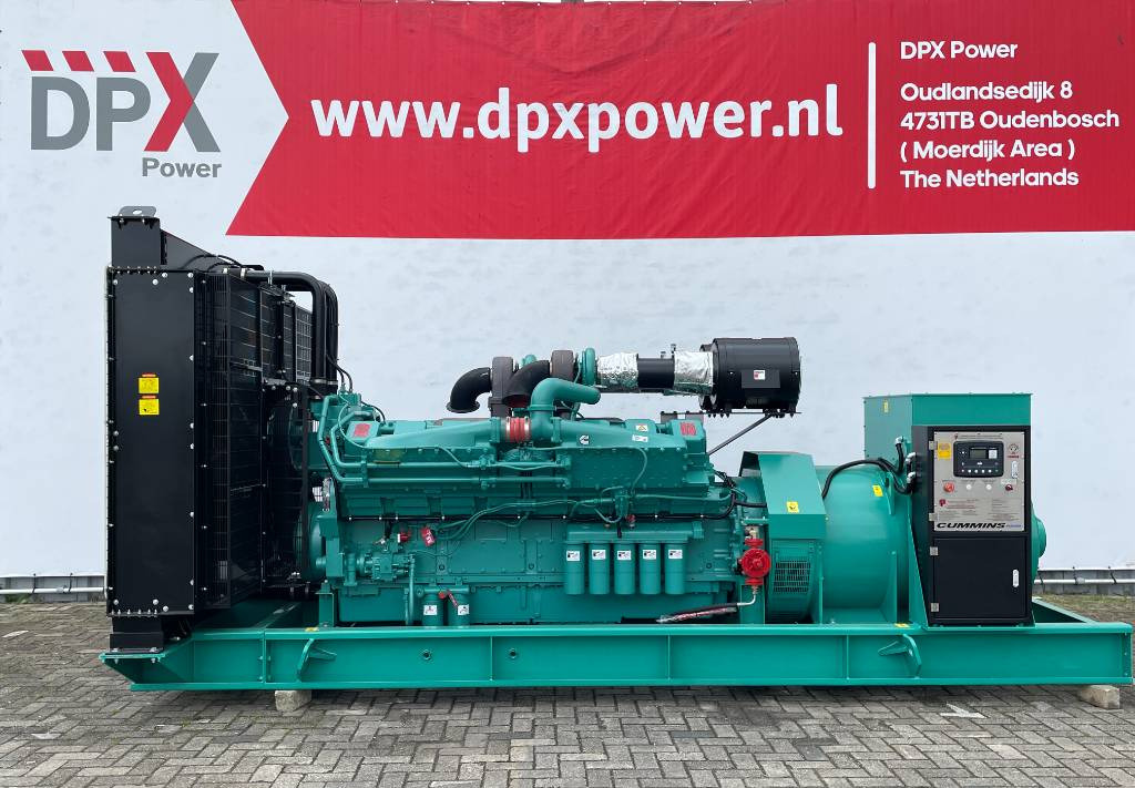 Cummins KTA50-G3 - 1.375 kVA Generator - DPX-18818-O  - Generator set: picture 1