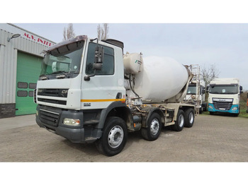 DAF CF 85.380 8x4, 9m3, Full spring, Manual gerbox. Very clean - Concrete mixer truck: picture 1
