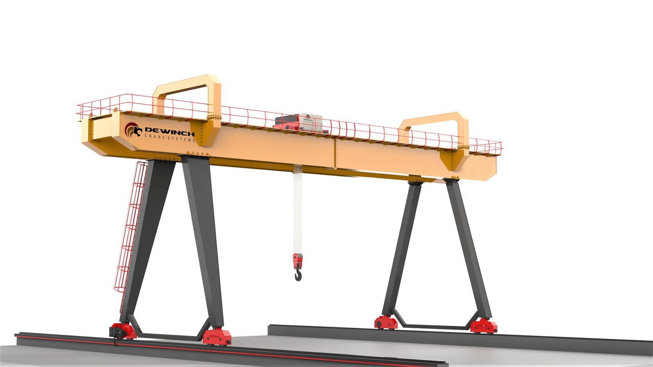 DEWINCH 10 ton -5 Ton Gantry Crane  -Monorail Crane -Single Girder Crane - Gantry crane: picture 5