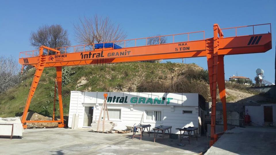 DEWINCH 10 ton -5 Ton Gantry Crane  -Monorail Crane -Single Girder Crane - Gantry crane: picture 3