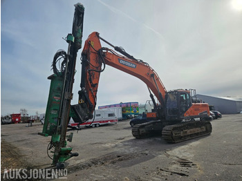 Doosan DX340LC-5 m/ montbert CPA 295 - graveskuff - renskeskuff - Excavator: picture 1