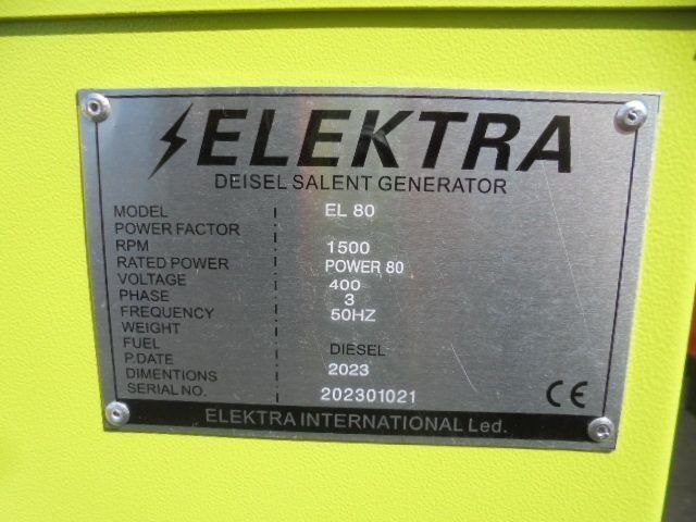 Elektra EL 80 - Generator set: picture 4