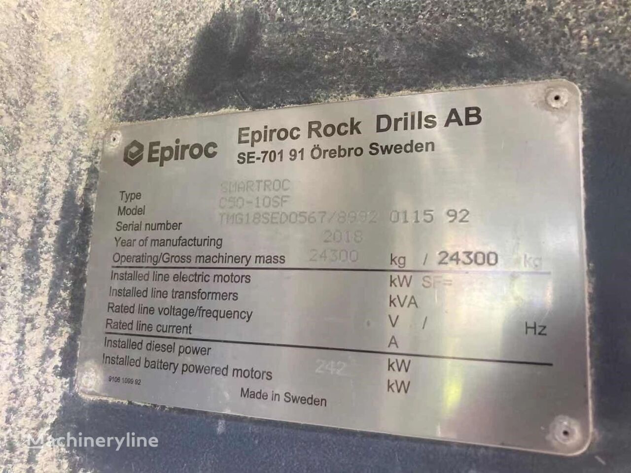 Epiroc SMARTROC C50 - Drilling rig: picture 2