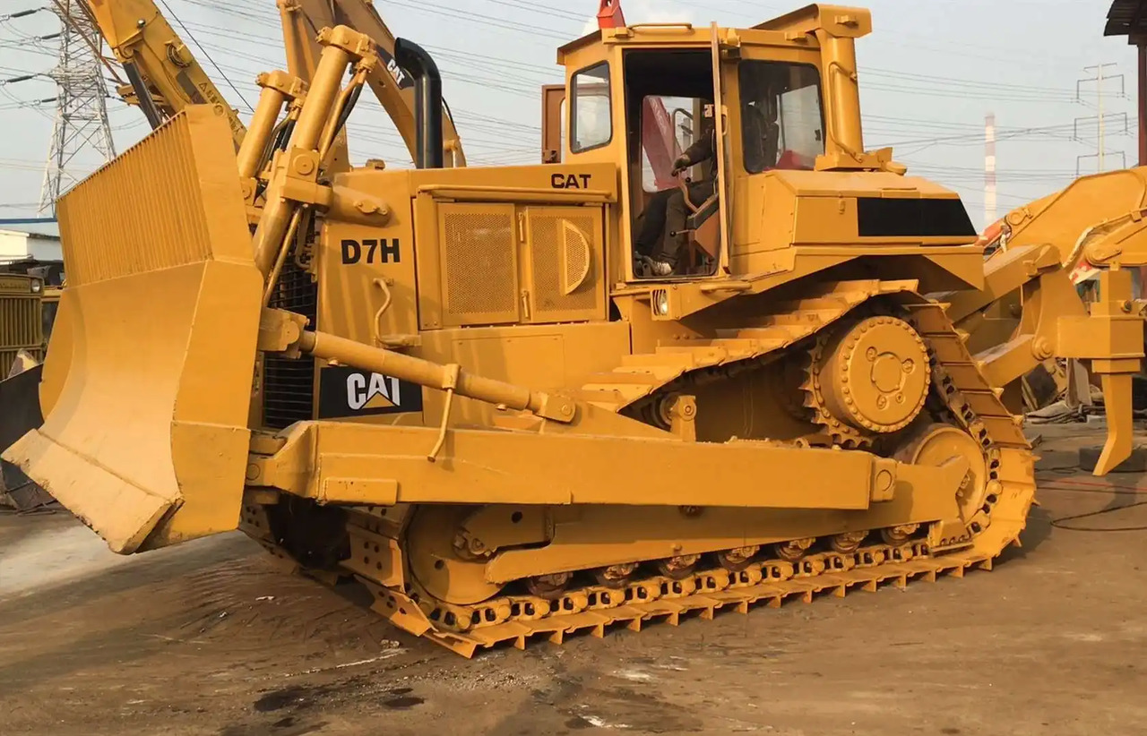 Excellent bulldozer caterpillar D7H used caterpillar D7H crawler bulldozer D7H D7G D7R for sale - Bulldozer: picture 4