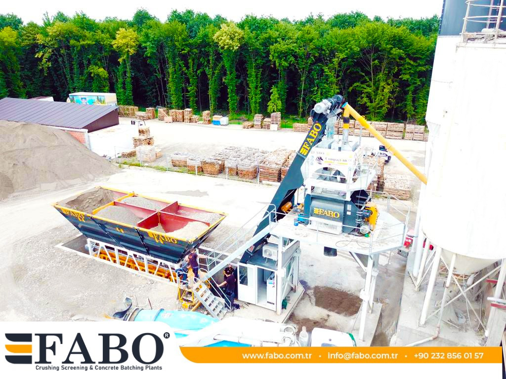 FABO COMPACT-60 COMPACT CONCRETE PLANT - Concrete plant: picture 4