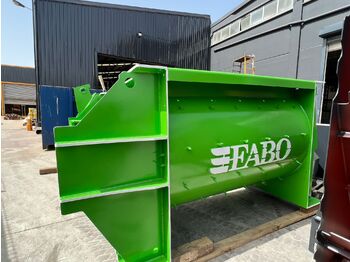 New Concrete equipment FABO Double Shaft Concrete Mixer ( Twin Shaft Mixer ): picture 1
