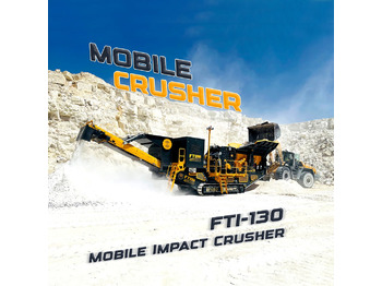 FABO FTI-130 MOBILE IMPACT CRUSHER 400-500 TPH | AVAILABLE IN STOCK - Asphalt plant: picture 1