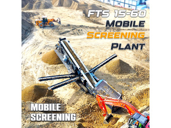 FABO FTS 15-60 MOBILE SCREENING PLANT 500-600 TPH | Ready in Stock - Asphalt plant: picture 1