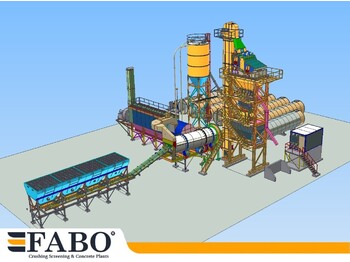 New Asphalt plant FABO Installation of asphalt of any capacity mobile and fixed.: picture 1