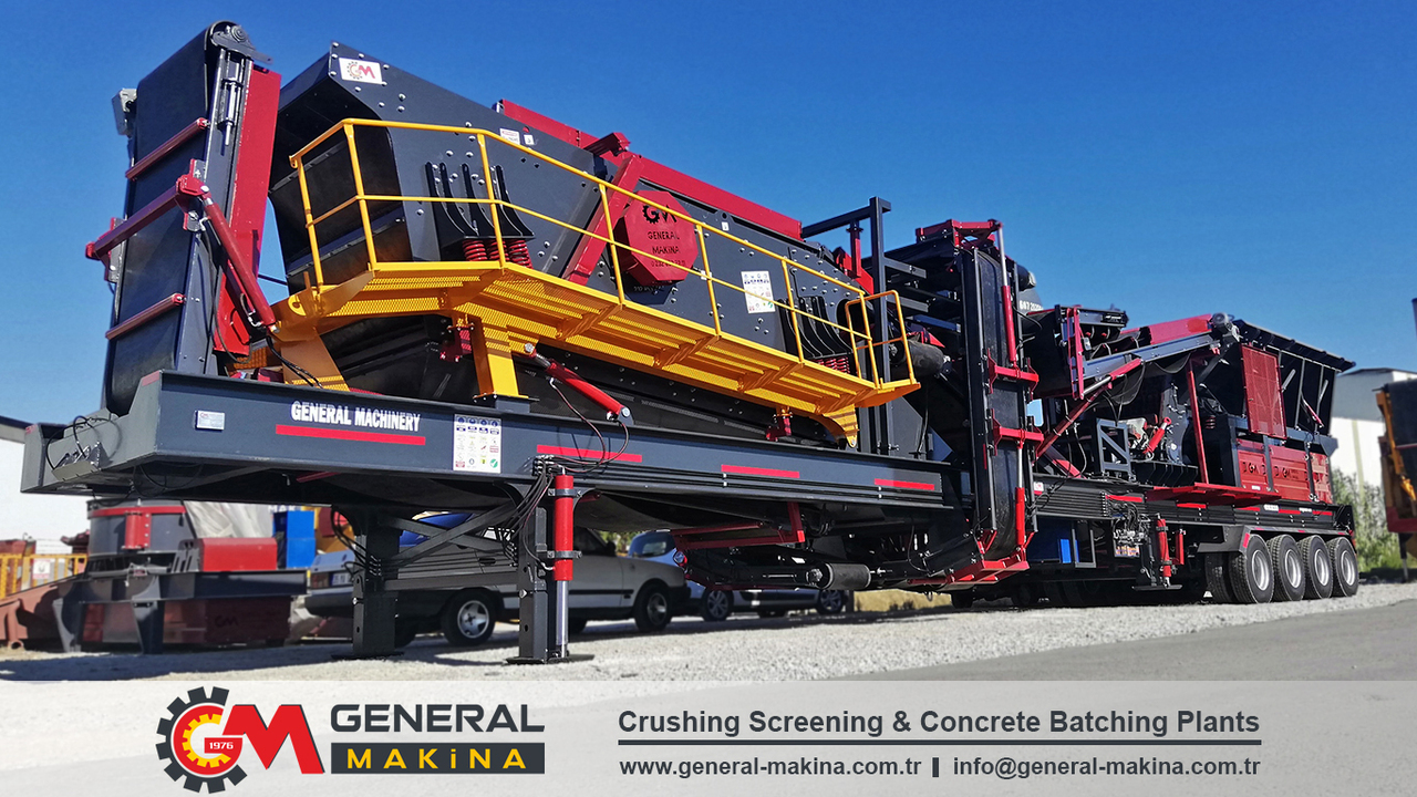 New Mobile crusher GENERAL MAKİNA HOT Sale Crushing Plants: picture 10