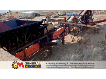 New Mobile crusher GENERAL MAKİNA Limestone Crushing Plant: picture 2