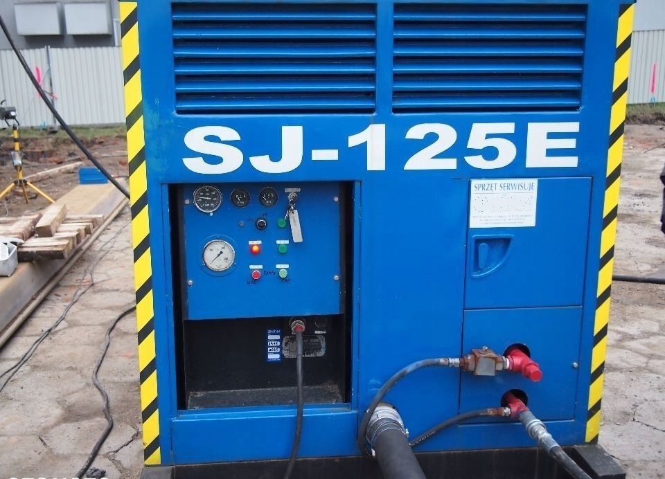 GIKEN GIKEN SJ-125e piler water jet system pump jetting pres-in for silent piler no kowan still worker cutter cutting - Pile driver: picture 3
