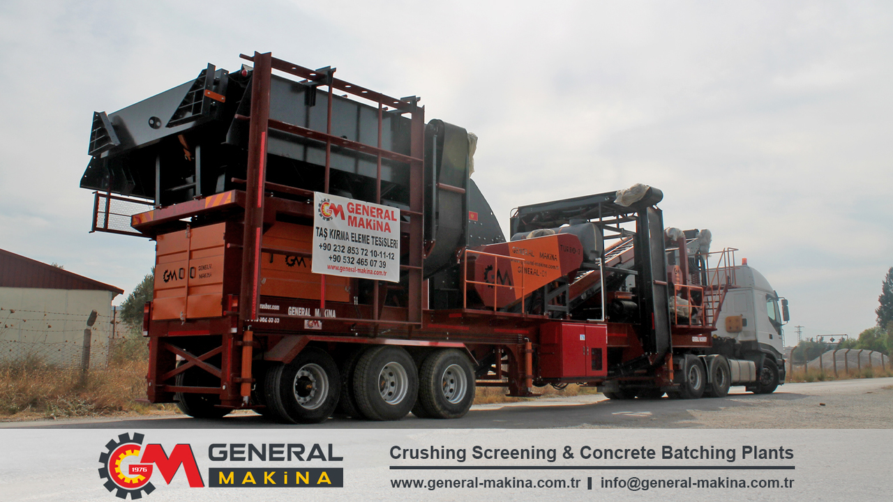 General Makina 01 Series Mobile Crushing and Screening Plant - Mobile crusher: picture 3