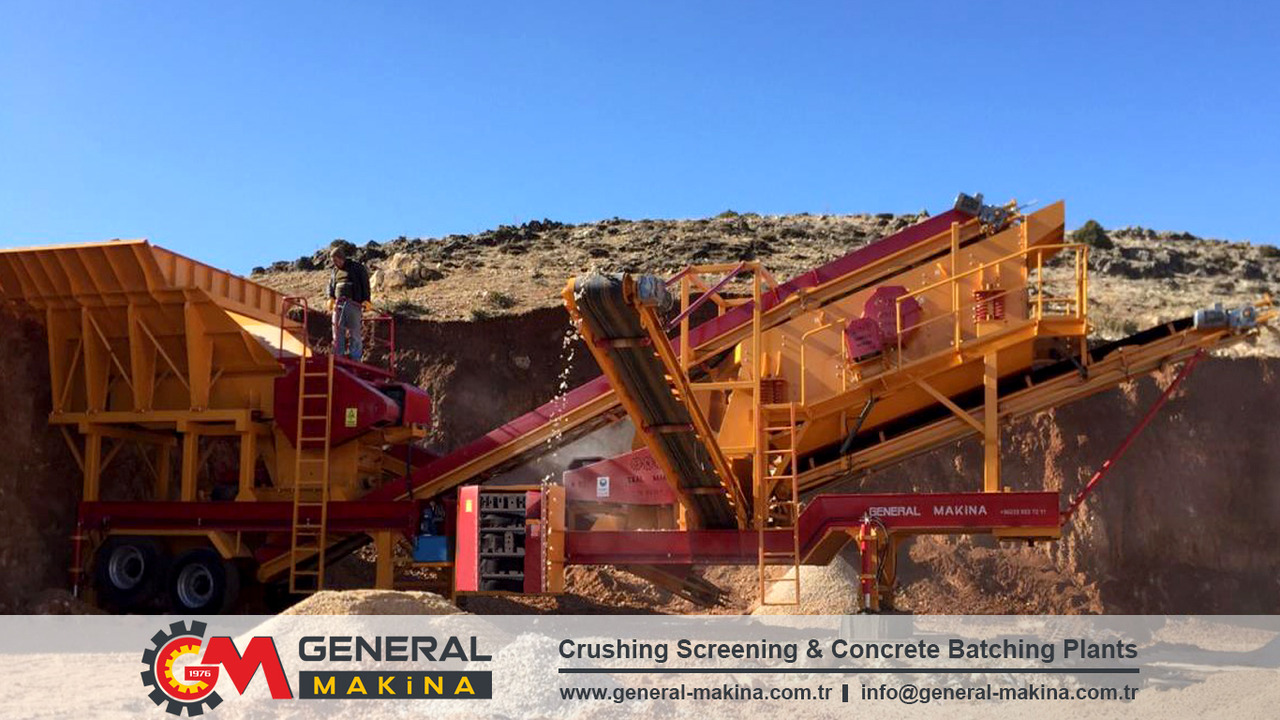 General Makina 640 Mobile Crushing and Screening Plant - Mobile crusher: picture 1