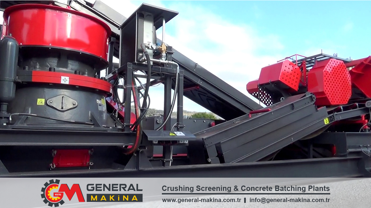 General Makina 944 Portable Crushing Plant With Cone Crusher - Cone crusher: picture 3