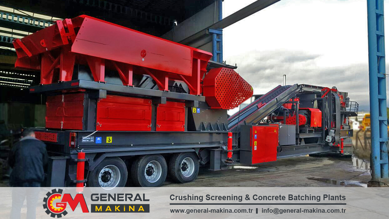 General Makina 944 Portable Crushing Plant With Cone Crusher - Cone crusher: picture 2