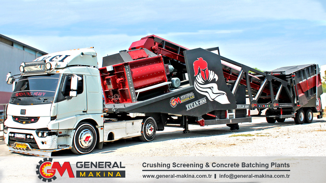 General Makina Titan 100 m3 Mobile Concrete Batching Plant - Concrete plant: picture 2